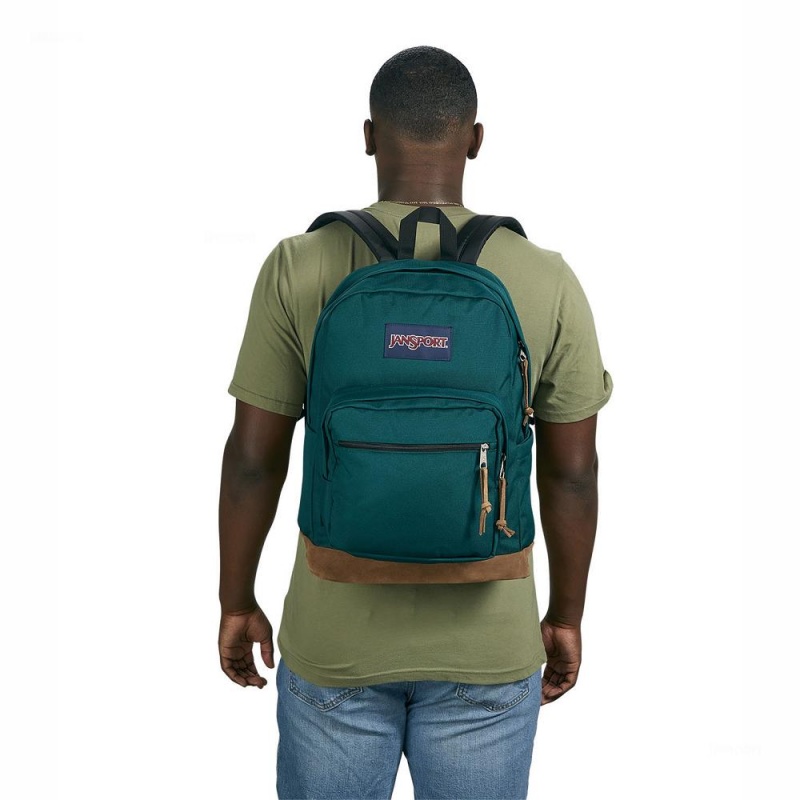 Plecak Na Laptopa JanSport Right Pack Plecaki Jasny Zielone | PLJBT76601