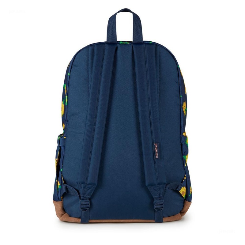 Plecak Na Laptopa JanSport Right Pack Plecaki Granatowe Żółte | QPLWA18734