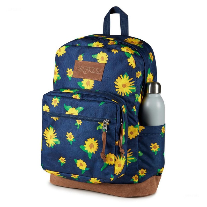 Plecak Na Laptopa JanSport Right Pack Plecaki Granatowe Żółte | QPLWA18734