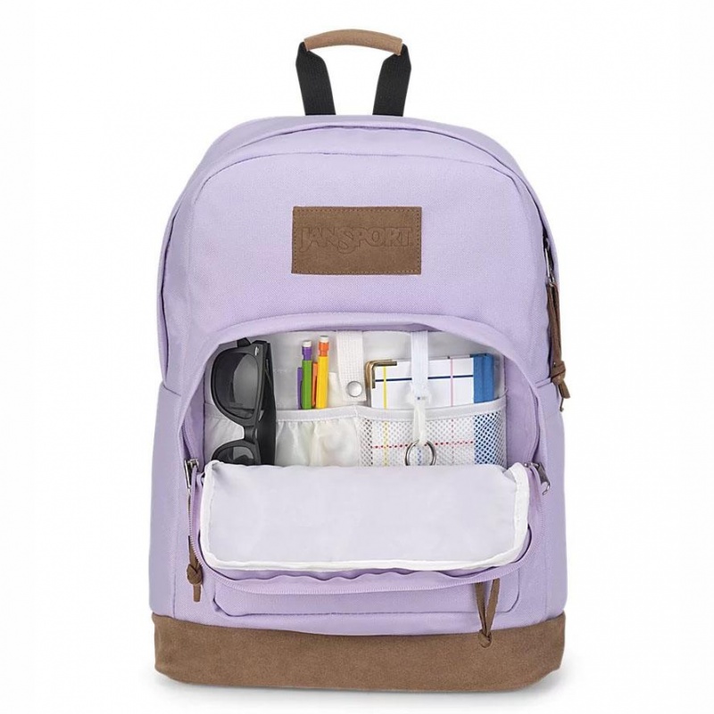 Plecak Na Laptopa JanSport Right Pack Premium Plecaki Fioletowe | PLEGJ14355