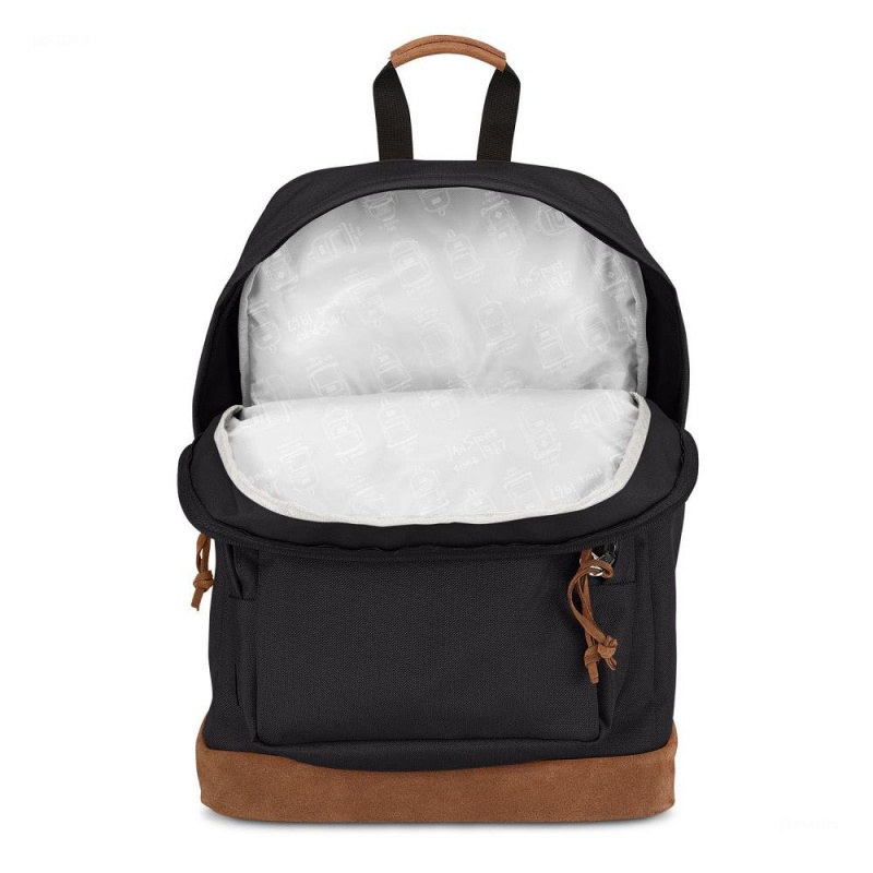 Plecak Na Laptopa JanSport Right Pack Premium Plecaki Czarne | DPLKV12164