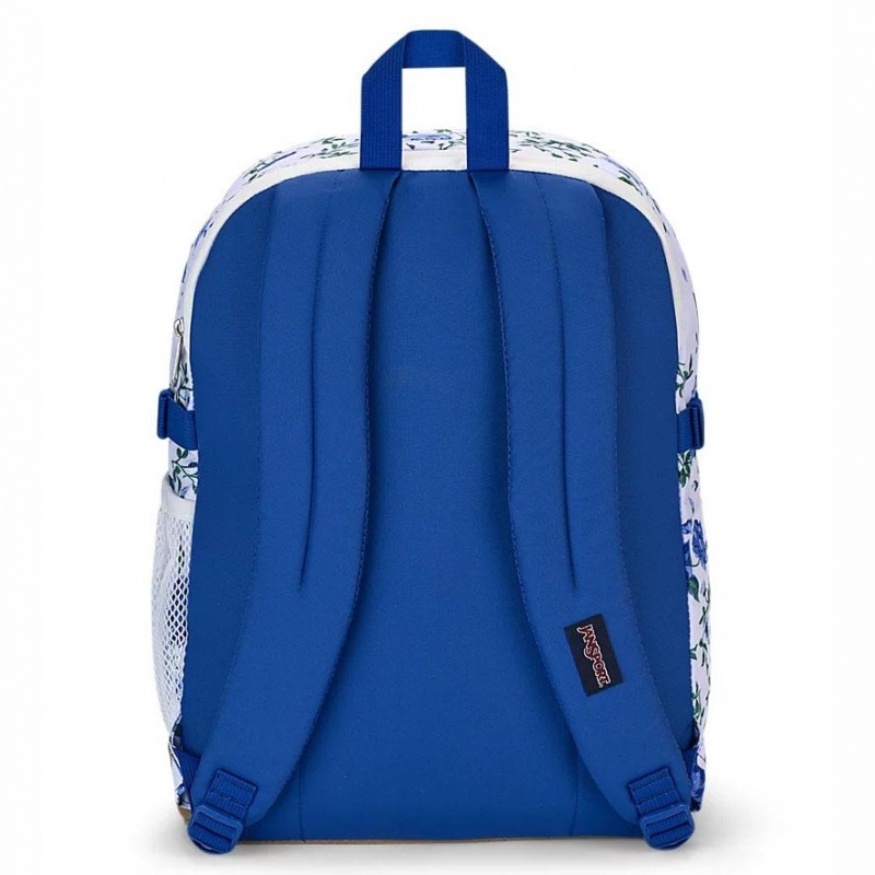 Plecak Na Laptopa JanSport SUEDE CAMPUS Plecaki Białe Niebieskie | GPLUC41487