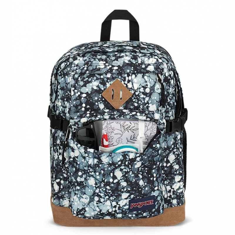 Plecak Na Laptopa JanSport SUEDE CAMPUS Plecaki Niebieskie Czarne | PLDYB21830