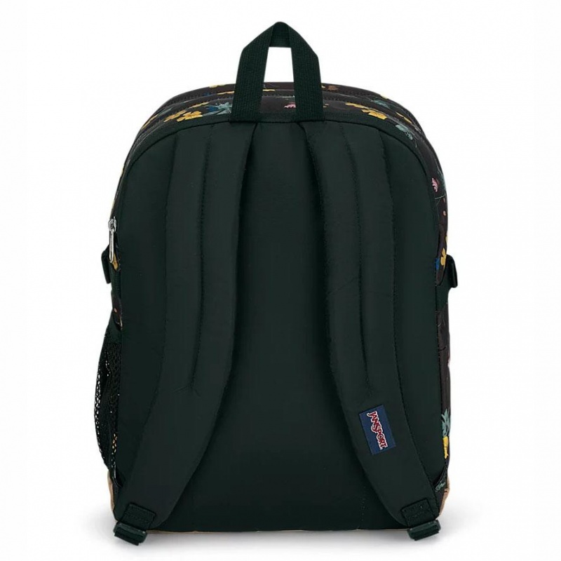 Plecak Na Laptopa JanSport SUEDE CAMPUS Plecaki Czarne Żółte | PLXBR83372