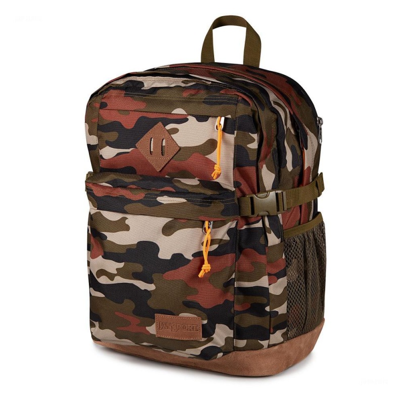 Plecak Na Laptopa JanSport SUEDE CAMPUS Plecaki Camo | PPLER46469