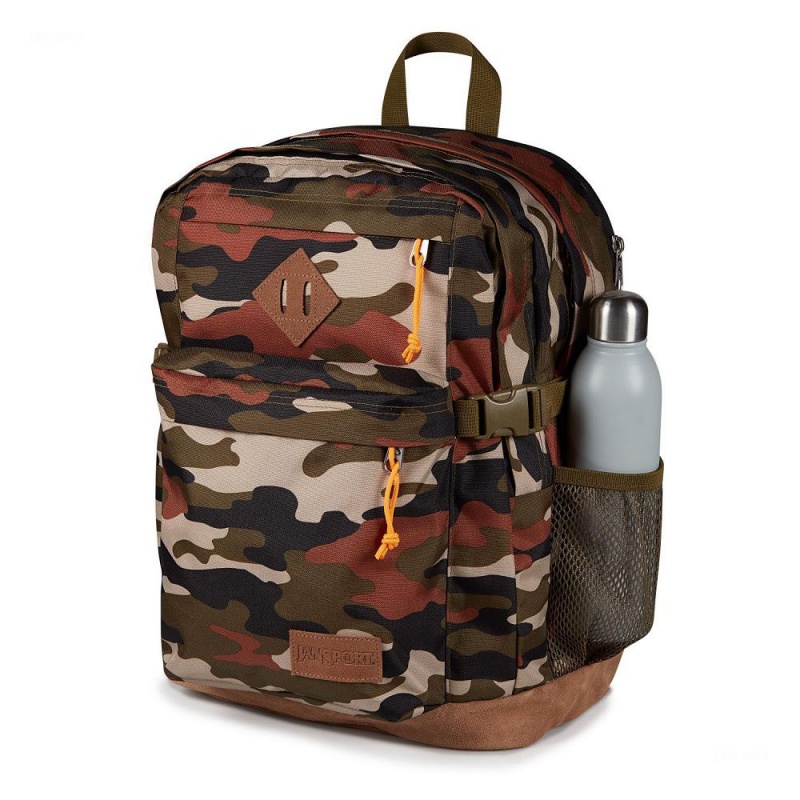 Plecak Na Laptopa JanSport SUEDE CAMPUS Plecaki Camo | PPLER46469