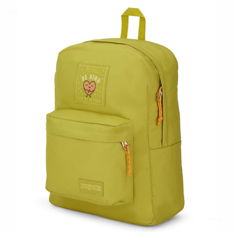 Plecak Na Laptopa JanSport SUPERBREAK PLUS FX Plecaki Żółte | PLCVG31074