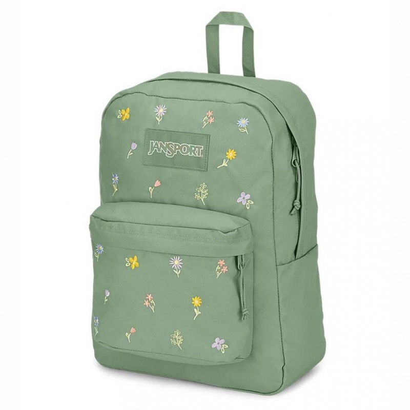 Plecak Na Laptopa JanSport SuperBreak® Plus Plecaki Zielone | BPLSO36875