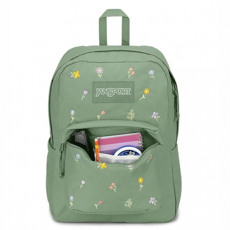 Plecak Na Laptopa JanSport SuperBreak® Plus Plecaki Zielone | BPLSO36875