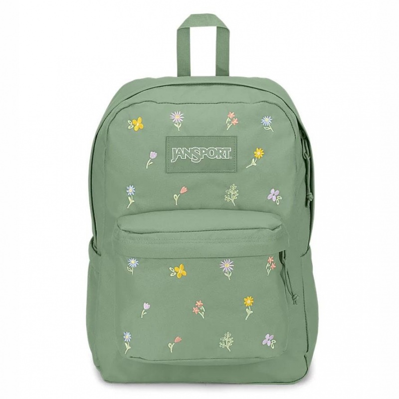 Plecak Na Laptopa JanSport SuperBreak® Plus Plecaki Zielone | BPLSO36875