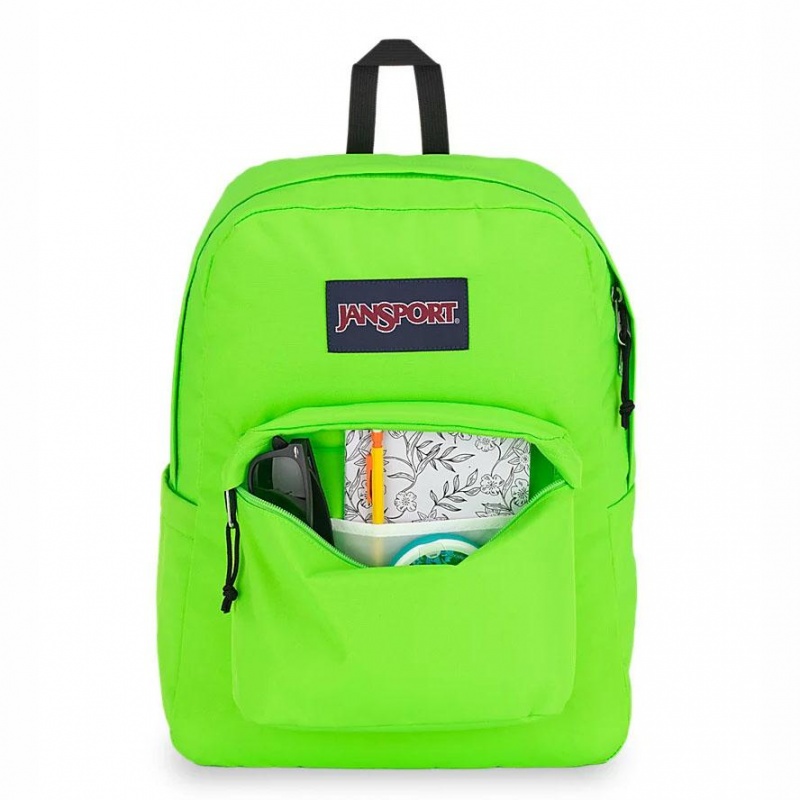 Plecak Na Laptopa JanSport SuperBreak® Plus Plecaki Zielone | PLEGJ31942