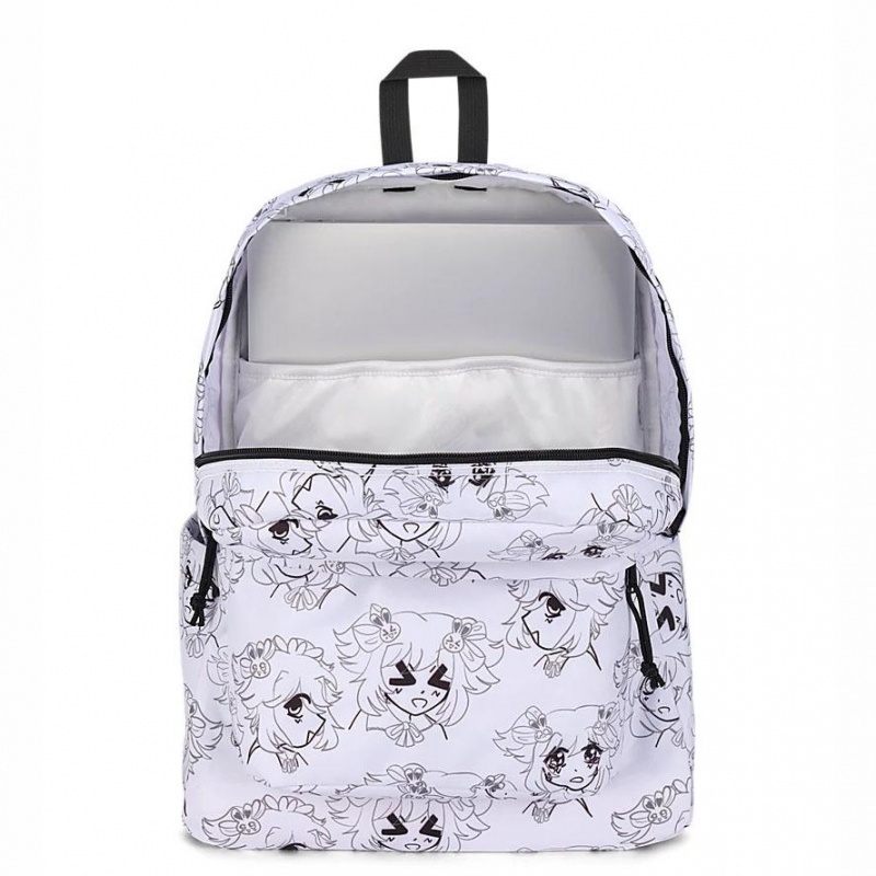 Plecak Na Laptopa JanSport SuperBreak® Plus Plecaki Białe | ZPLMJ20752