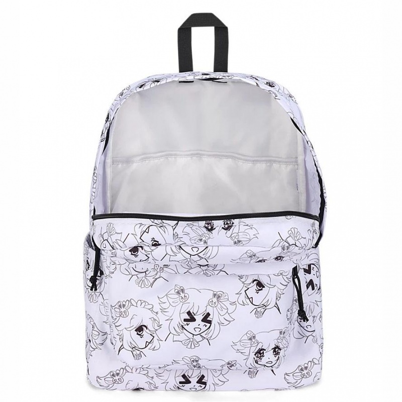 Plecak Na Laptopa JanSport SuperBreak® Plus Plecaki Białe | ZPLMJ20752