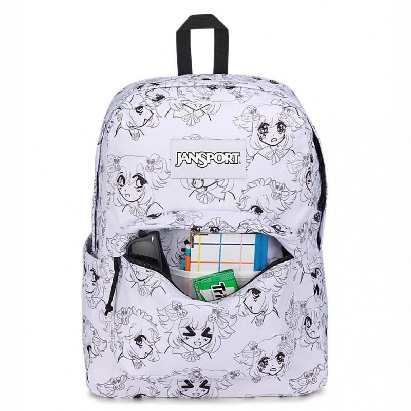 Plecak Na Laptopa JanSport SuperBreak® Plus Plecaki Białe | ZPLMJ20752