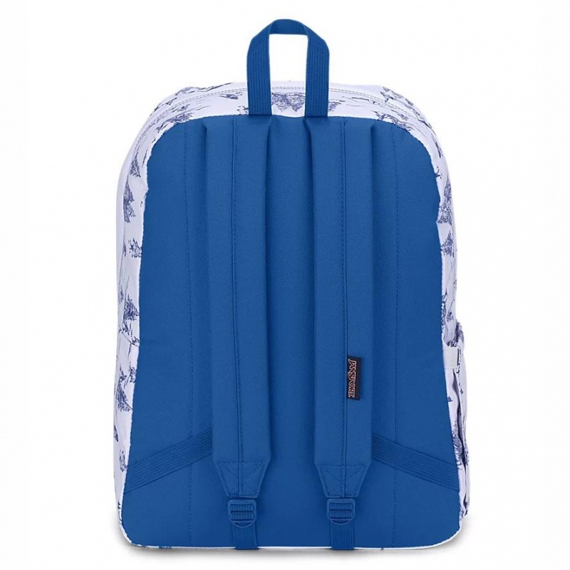 Plecak Na Laptopa JanSport SuperBreak® Plus Plecaki Białe Niebieskie | PLXBR58218