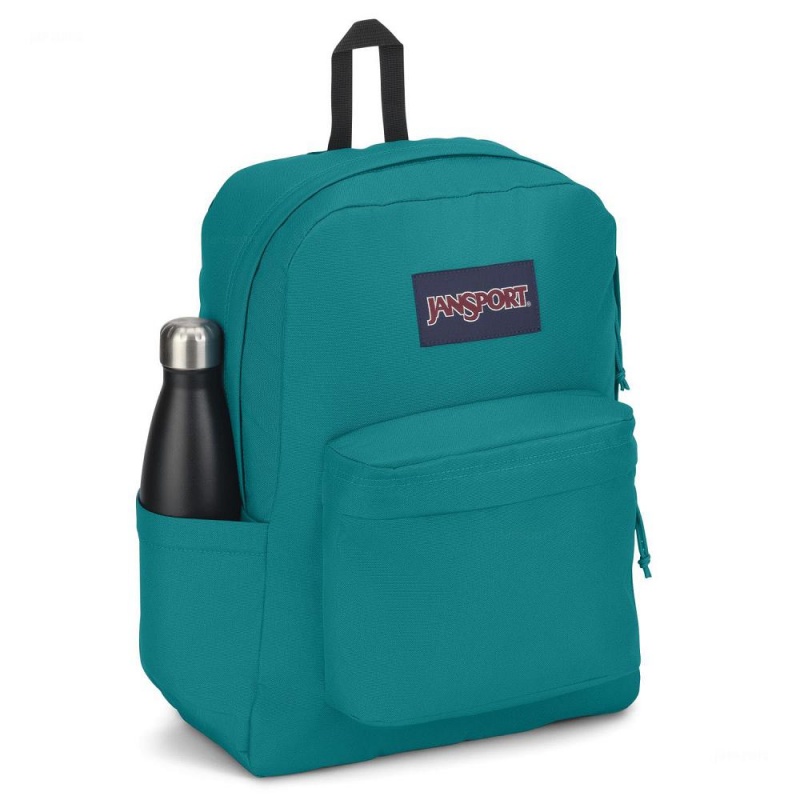 Plecak Na Laptopa JanSport SuperBreak® Plus Plecaki Turkusowe | SPLVO21077