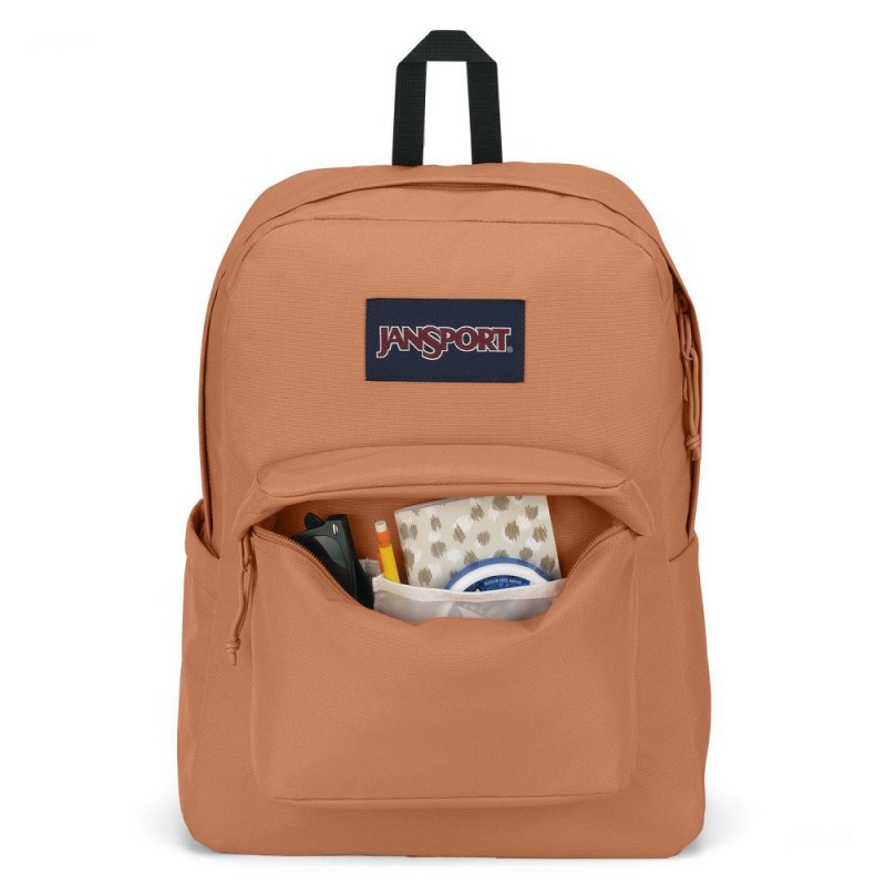 Plecak Na Laptopa JanSport SuperBreak® Plus Plecaki Pomarańczowe | SPLNY36784