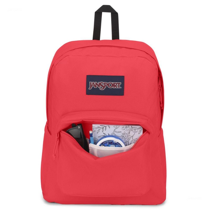 Plecak Na Laptopa JanSport SuperBreak® Plus Plecaki Różowe | TPLWZ80303