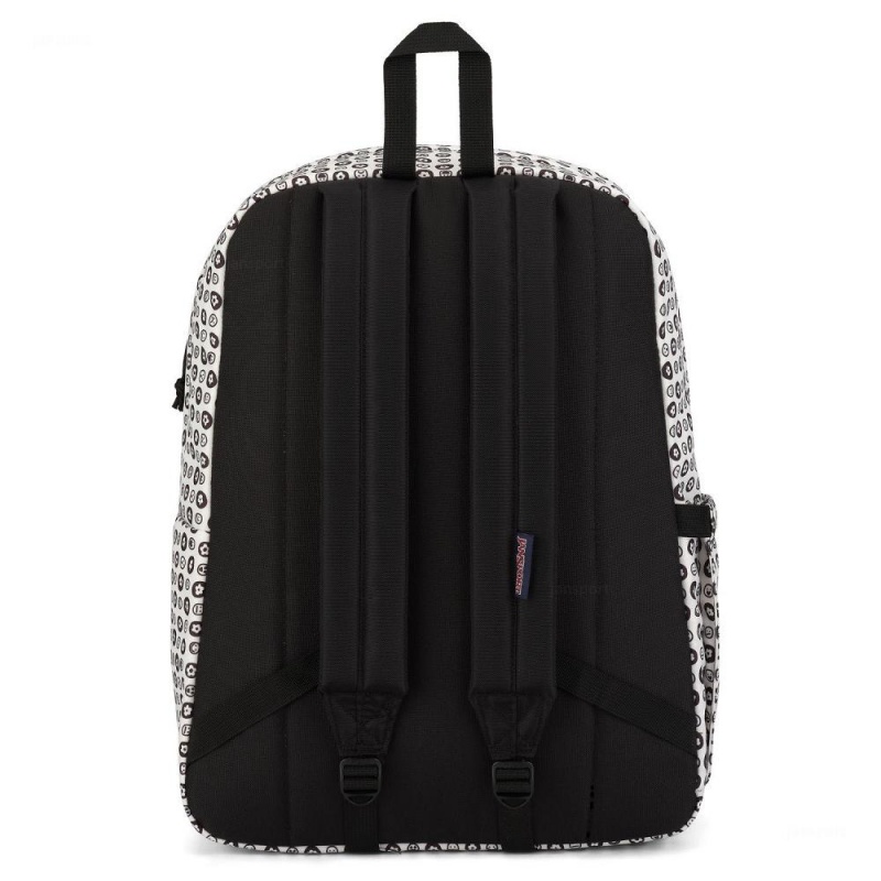 Plecak Na Laptopa JanSport SuperBreak® Plus Plecaki Białe Czarne | DPLKV50403