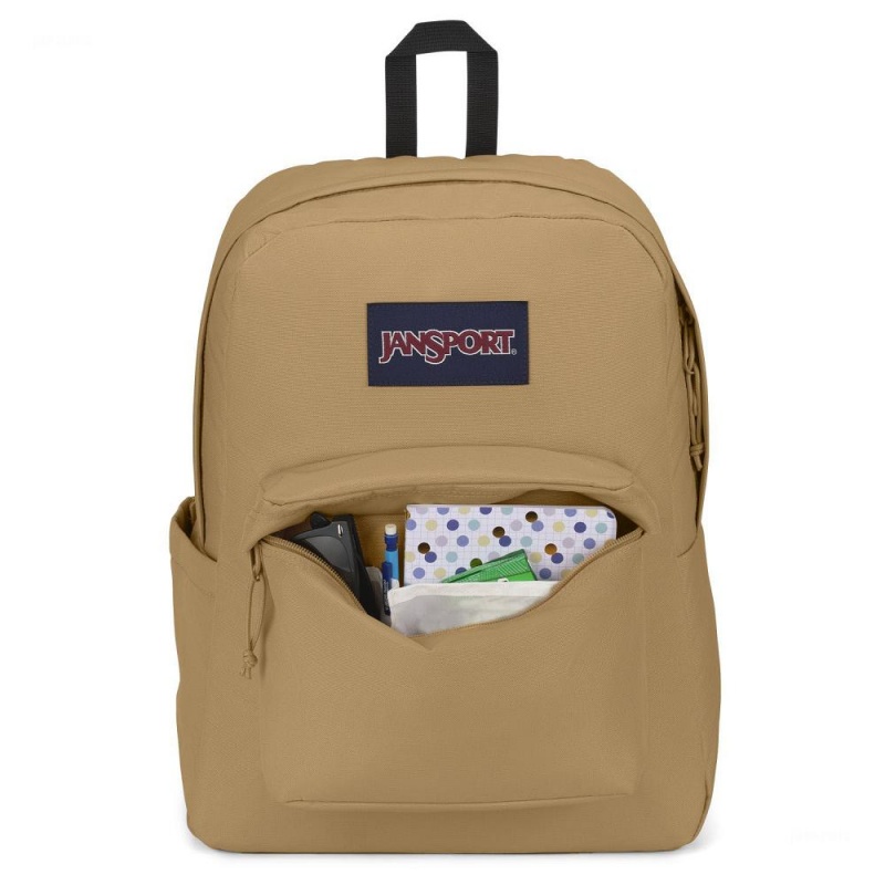 Plecak Na Laptopa JanSport SuperBreak® Plus Plecaki Khaki | PLQCS16114