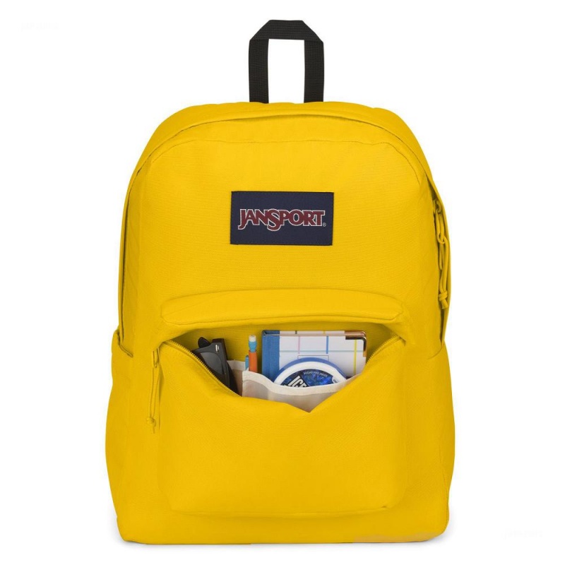 Plecak Na Laptopa JanSport SuperBreak® Plus Plecaki Cytrynowy | PLQAV51156