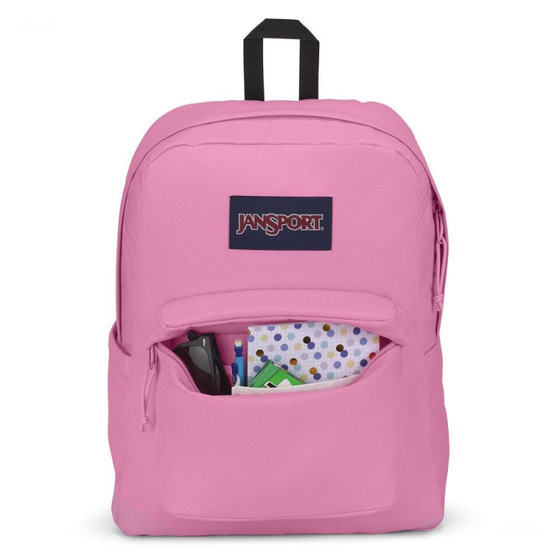 Plecak Na Laptopa JanSport SuperBreak® Plus Plecaki Różowe | UPLND36411