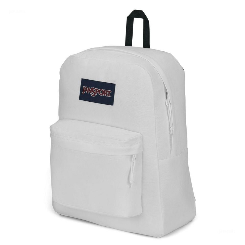 Plecak Na Laptopa JanSport SuperBreak® Plus Plecaki Białe | PLDFL11977