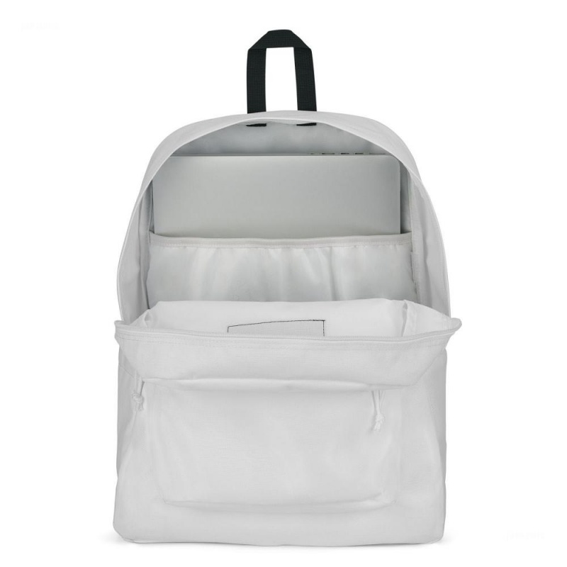 Plecak Na Laptopa JanSport SuperBreak® Plus Plecaki Białe | PLDFL11977