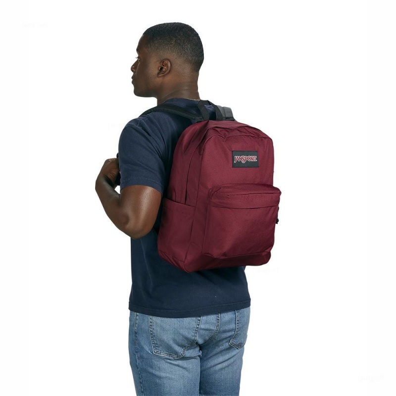 Plecak Na Laptopa JanSport SuperBreak® Plus Plecaki Bordowe | ZPLNQ77261