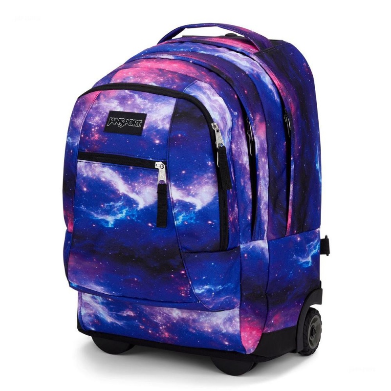 Plecak na kółkach JanSport Driver 8 Plecaki Fioletowe Niebieskie | APLDF80906