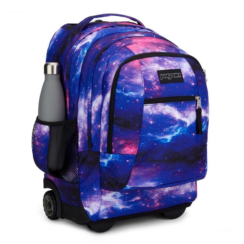 Plecak na kółkach JanSport Driver 8 Plecaki Fioletowe Niebieskie | APLDF80906