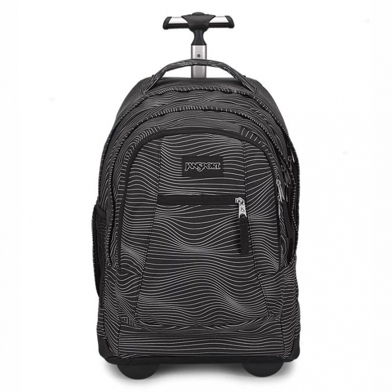 Plecak na kółkach JanSport Driver 8 Plecaki Czarne | ZPLMJ52155