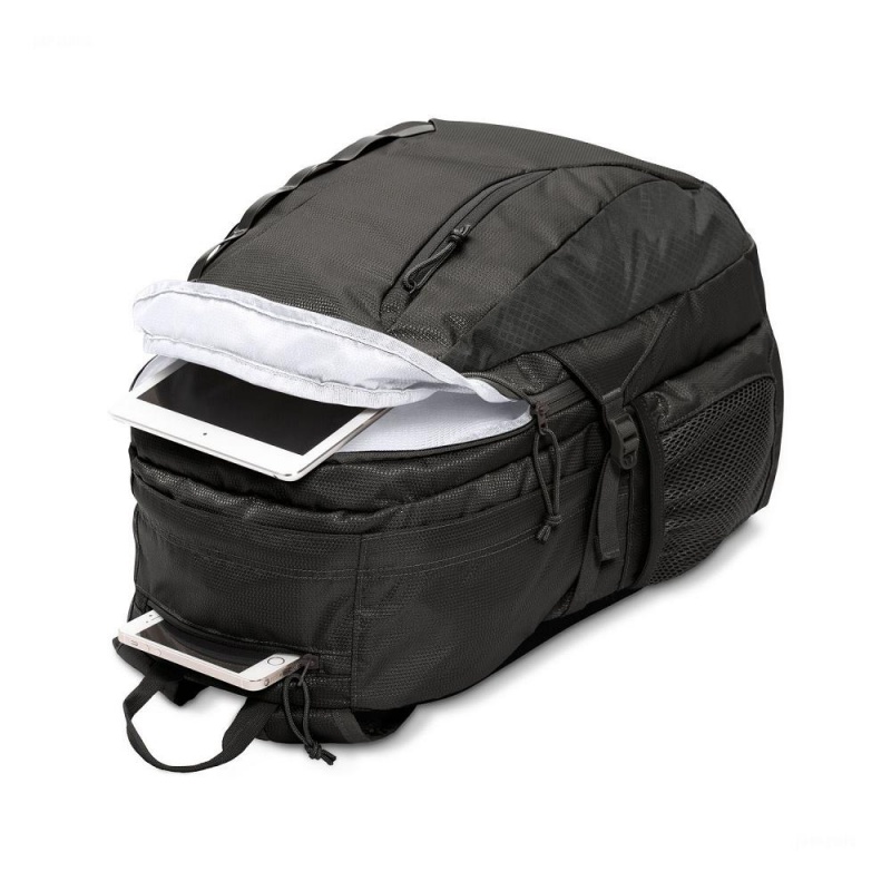 Plecaki robocze JanSport Agave Plecaki Czarne | PLZDE72162