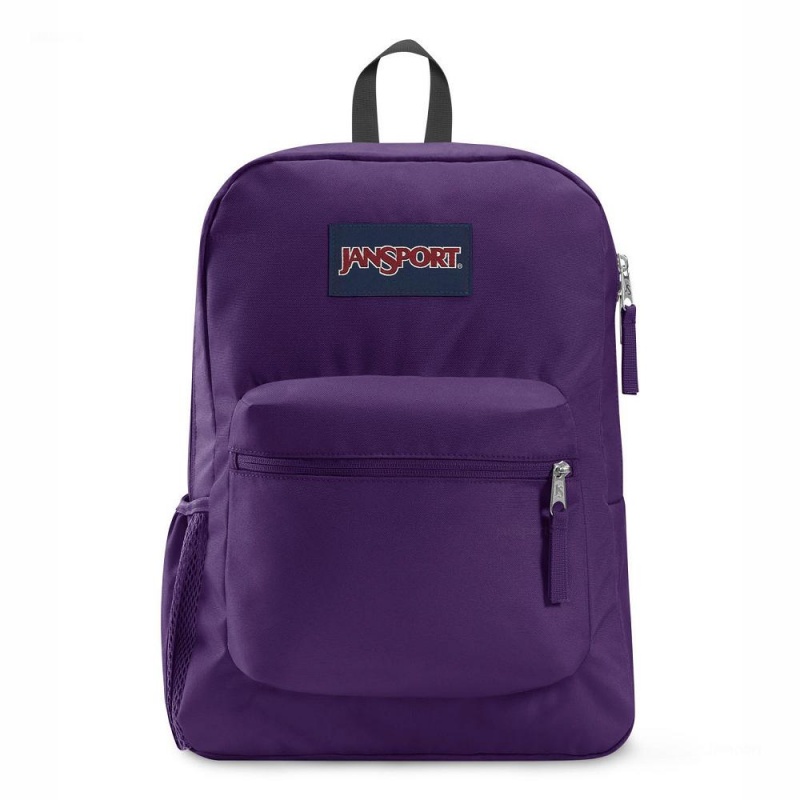 Plecaki szkolne JanSport CROSS TOWN Plecaki Fioletowe | GPLUC30872