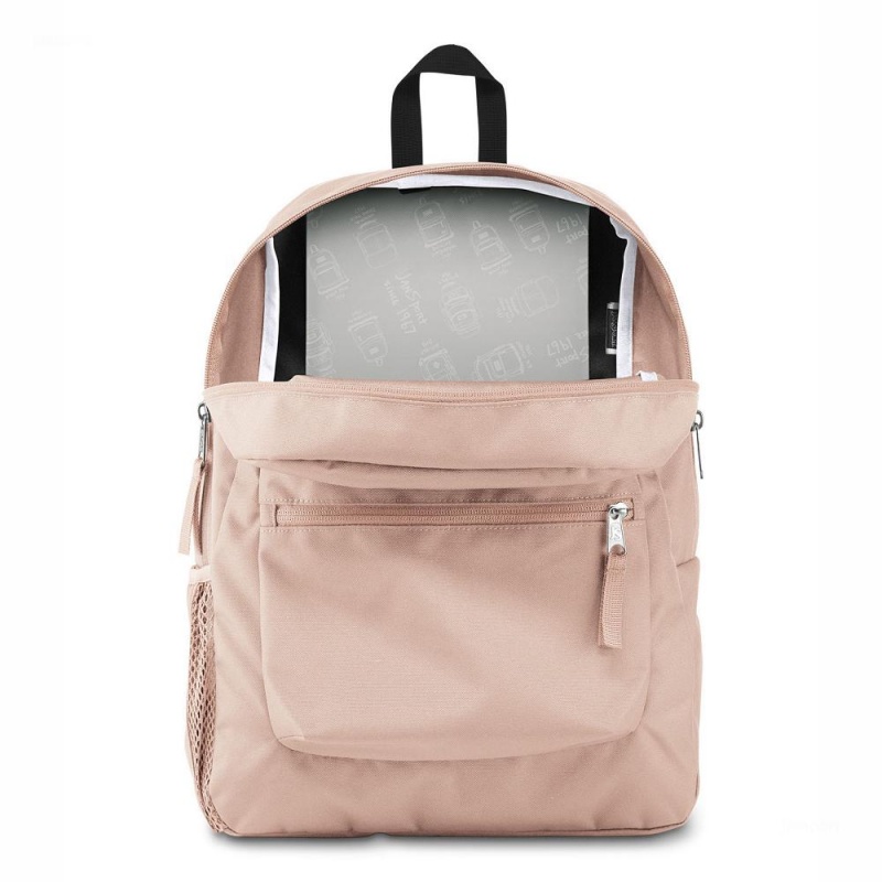 Plecaki szkolne JanSport CROSS TOWN Plecaki Różowe | PLJZR65742