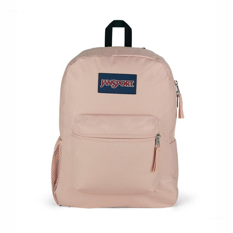 Plecaki szkolne JanSport CROSS TOWN Plecaki Różowe | PLJZR65742