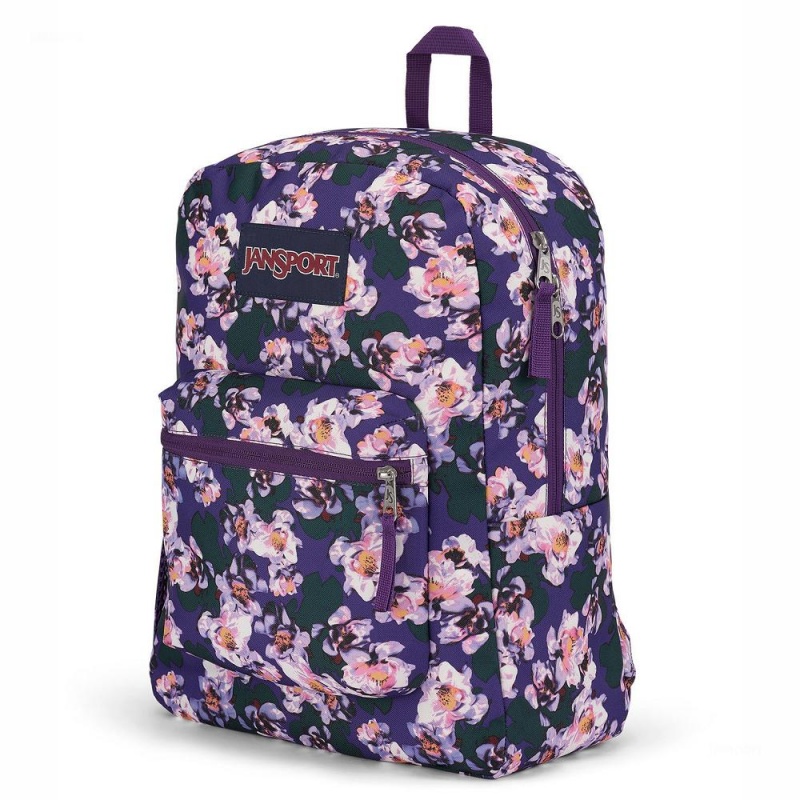 Plecaki szkolne JanSport CROSS TOWN Plecaki Fioletowe | PLICD71755