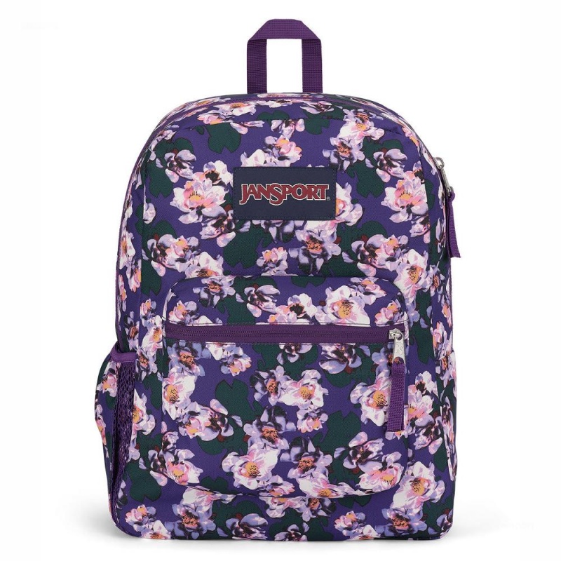 Plecaki szkolne JanSport CROSS TOWN Plecaki Fioletowe | PLICD71755