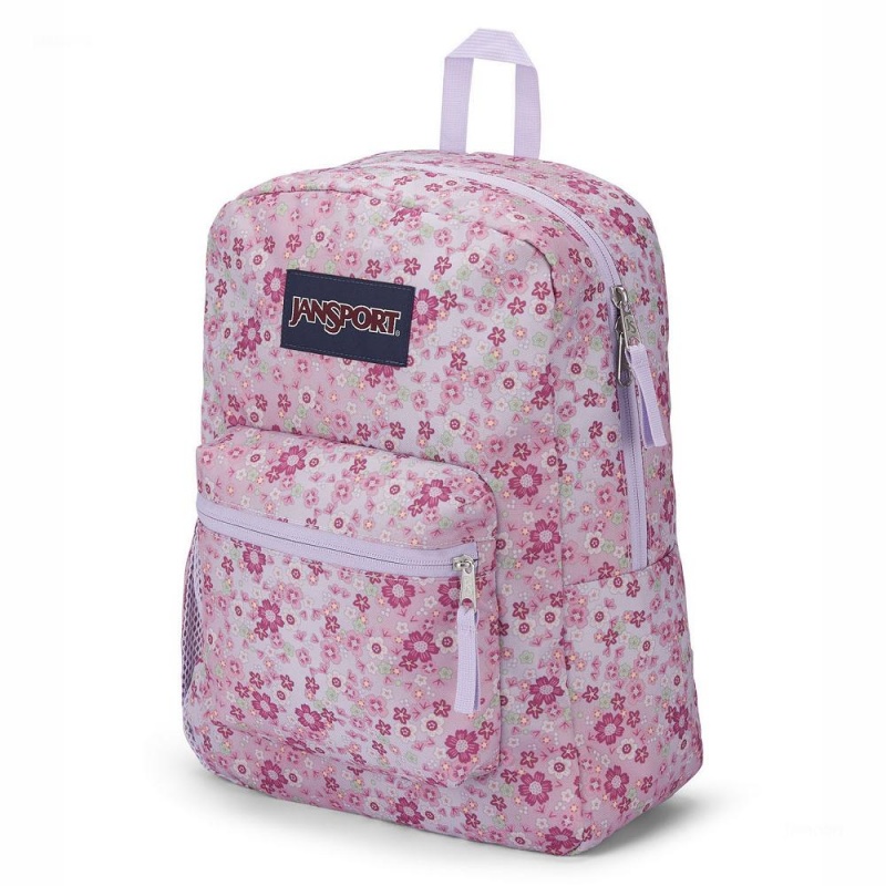 Plecaki szkolne JanSport CROSS TOWN Plecaki Różowe | TPLWZ23845