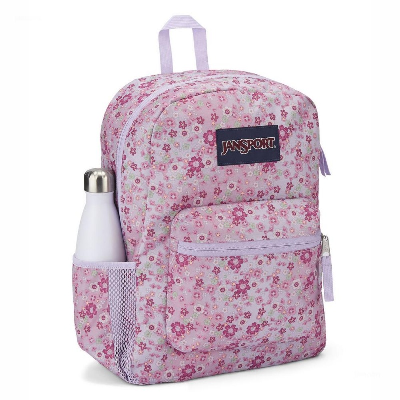 Plecaki szkolne JanSport CROSS TOWN Plecaki Różowe | TPLWZ23845