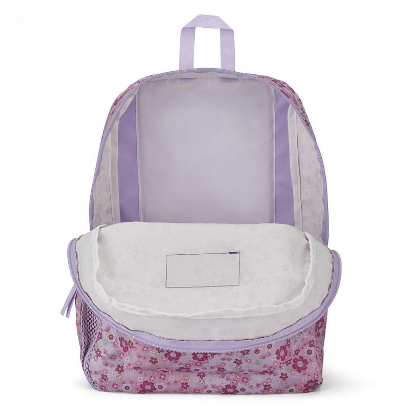 Plecaki szkolne JanSport CROSS TOWN Plecaki Różowe | TPLWZ23845