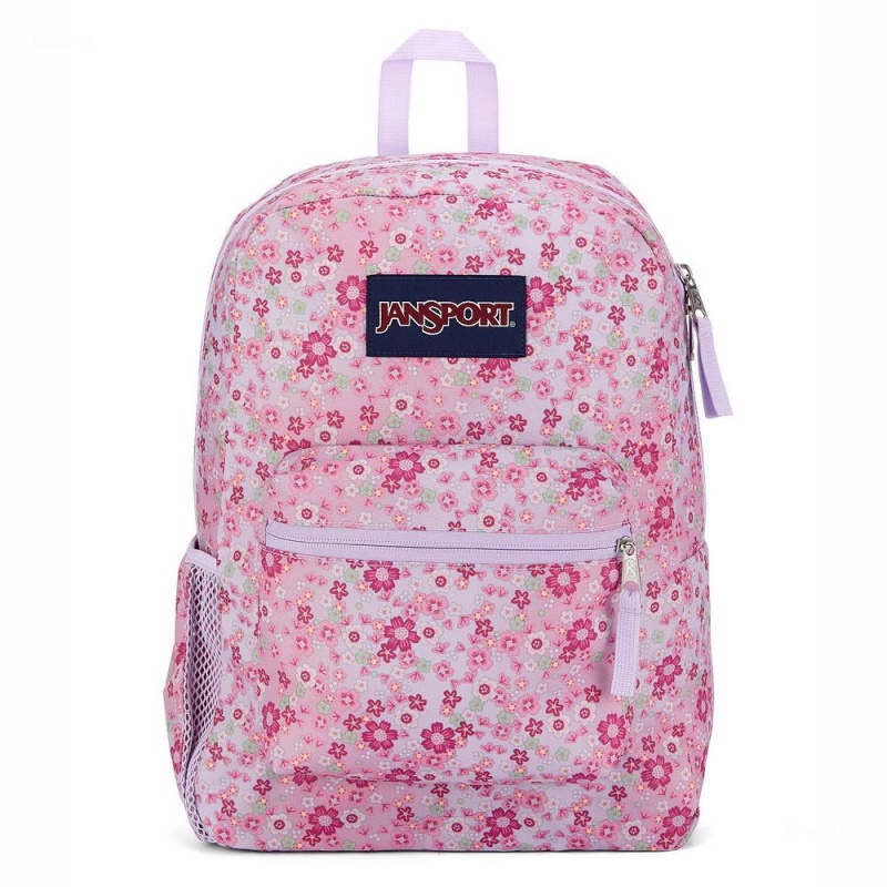 Plecaki szkolne JanSport CROSS TOWN Plecaki Różowe | TPLWZ23845