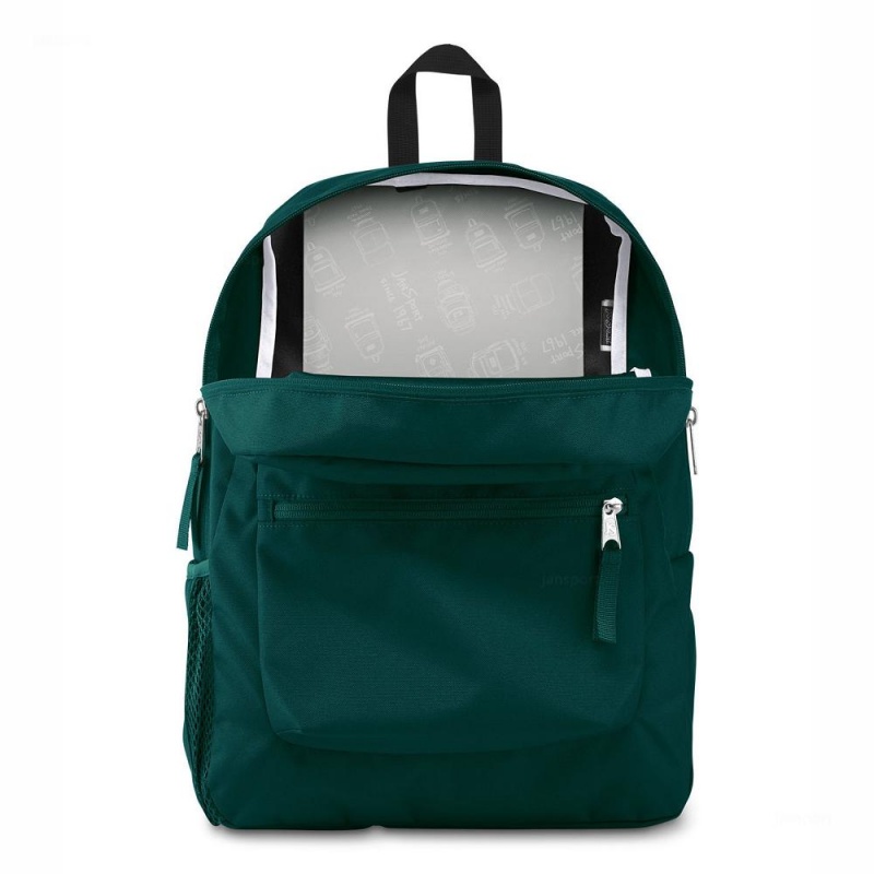 Plecaki szkolne JanSport CROSS TOWN Plecaki Zielone | PLZPD48834