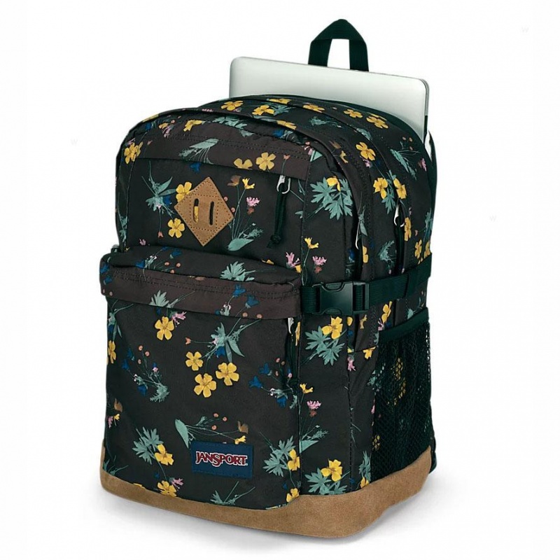 Plecaki szkolne JanSport DARK FLORA BUNDLE Plecaki Brązowe | PLEGJ32908