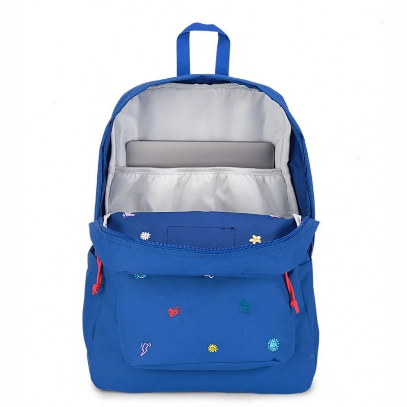 Plecaki szkolne JanSport KIDCORE CHARMS BUNDLE Plecaki Niebieskie | BPLSD33213