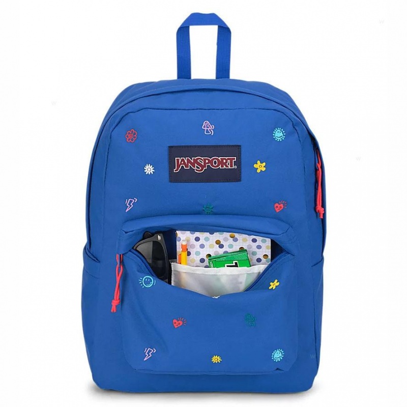 Plecaki szkolne JanSport KIDCORE CHARMS BUNDLE Plecaki Niebieskie | BPLSD33213