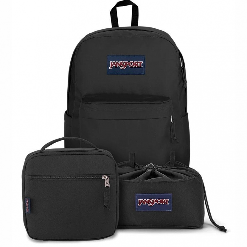 Plecaki szkolne JanSport MIDNIGHT BUNDLE Plecaki Czarne | LPLTR62314