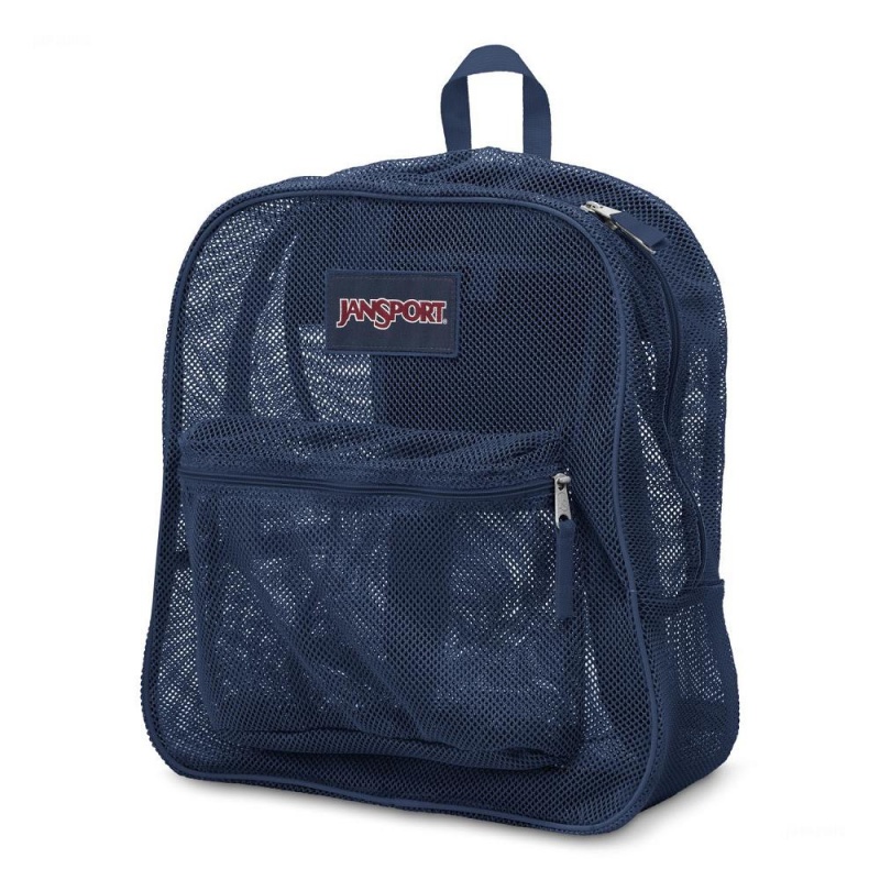 Plecaki szkolne JanSport Mesh Pack Plecaki Granatowe | EPLHC92440