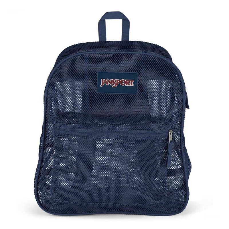 Plecaki szkolne JanSport Mesh Pack Plecaki Granatowe | EPLHC92440