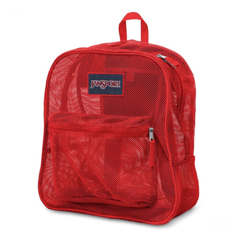 Plecaki szkolne JanSport Mesh Pack Plecaki Czerwone | MPLFT85350